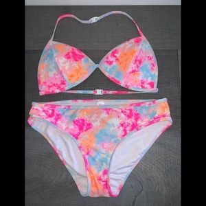 915 Neon Tie-Dye Bikini 👙 Small
